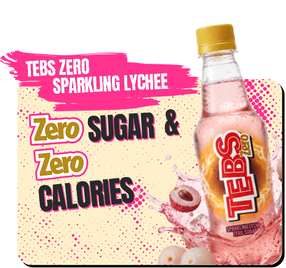 TEBS Zero Sparkling Lychee